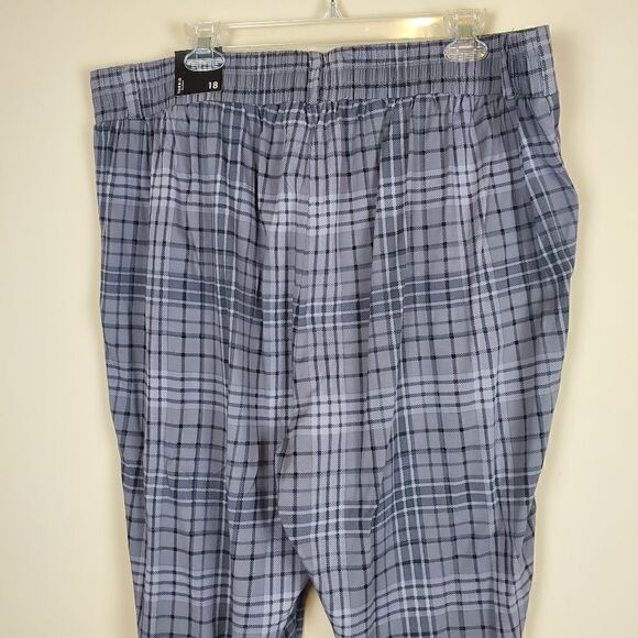 Torrid Gray Plaid Front Stretch Dress Pants Size 18 - Picture 5 of 8